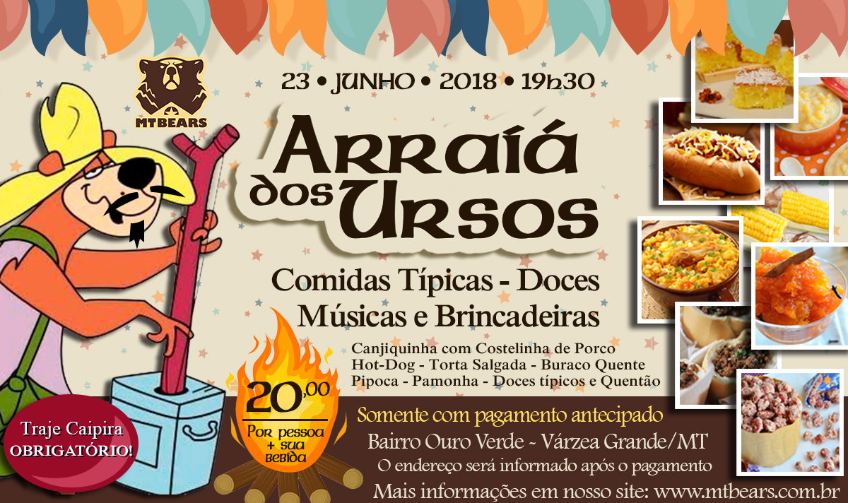 arraia dos ursos 2018