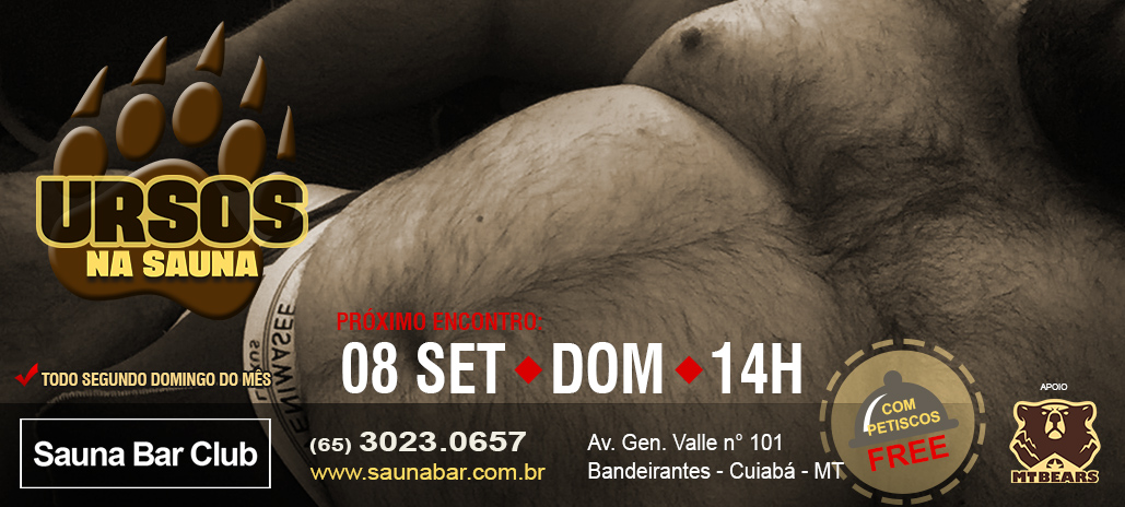 banner ursos na sauna 2019 09 set
