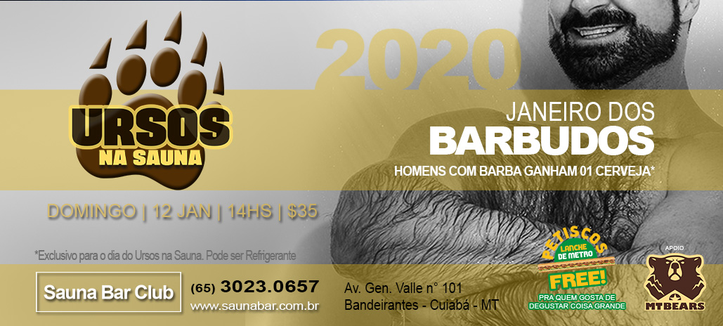 banner ursos na sauna 2020 01 jan