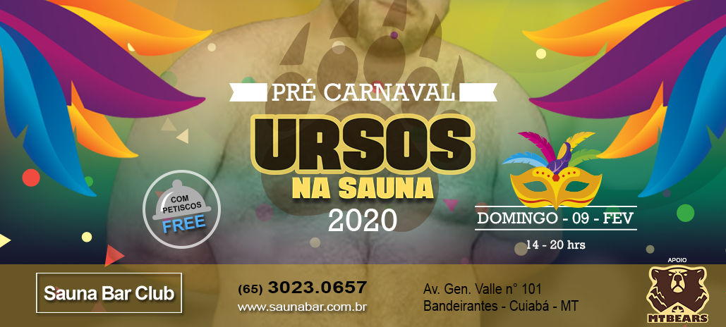 banner ursos na sauna 2020 02 fev